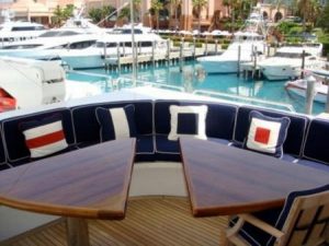 Non-Slip Flooring Keeps Boats Sailing Shipshape!